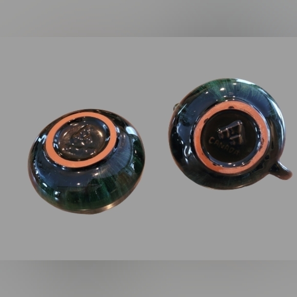 BLUE MOUNTAIN POTTERY sugar bowl and creamer - Picture 5 of 9